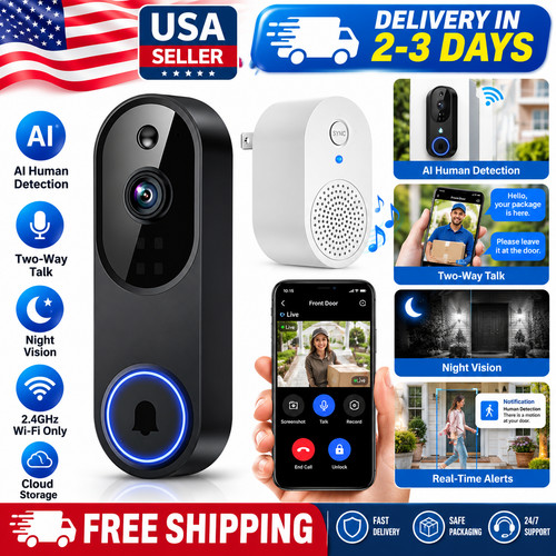 Wifi ring doorbell - ring, hd