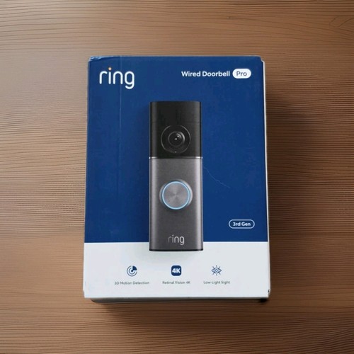 Sealed ring wired doorbell - ring, pro
