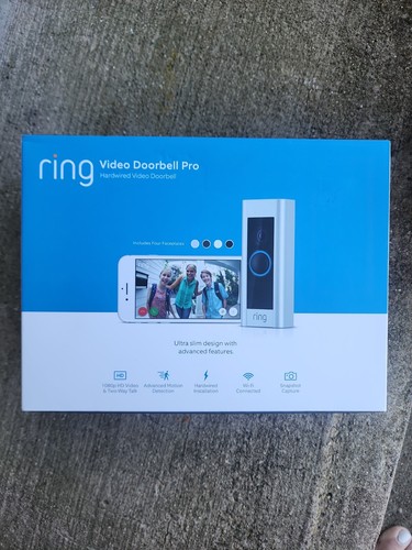Ring video doorbell pro 1080p - doorbell,