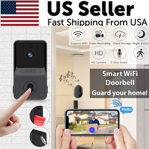 Smart wireless wifi doorbell - smart,
