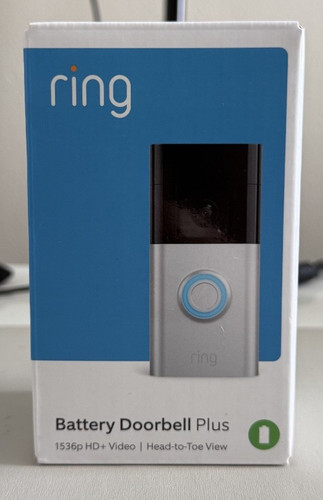Ring battery doorbell plus - doorbell,