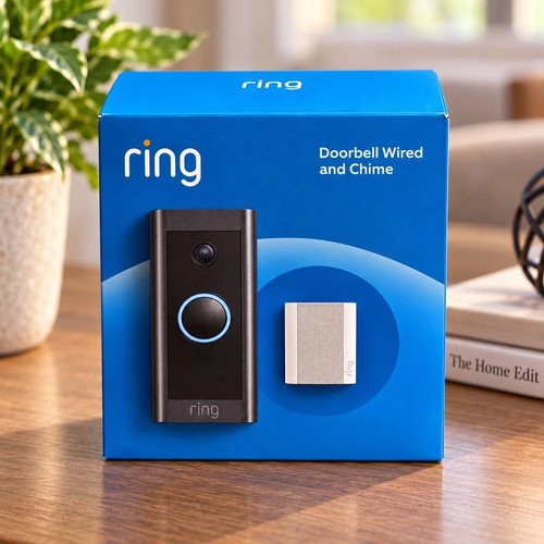 Ring doorbell wired - ring, +
