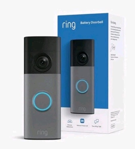 New ring battery doorbell - ring,