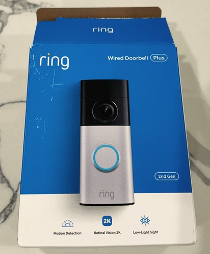 New ring wired - new, doorbell