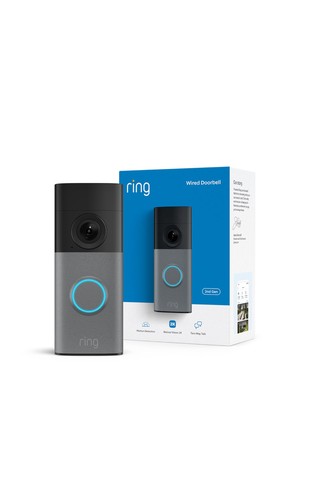 Ring wired doorbell - wired, wide