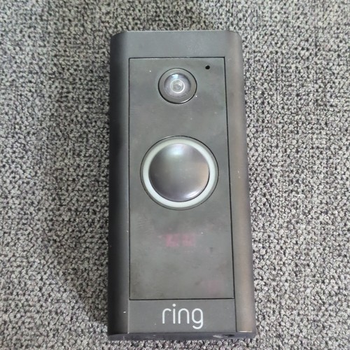 Ring video doorbell - ring, black