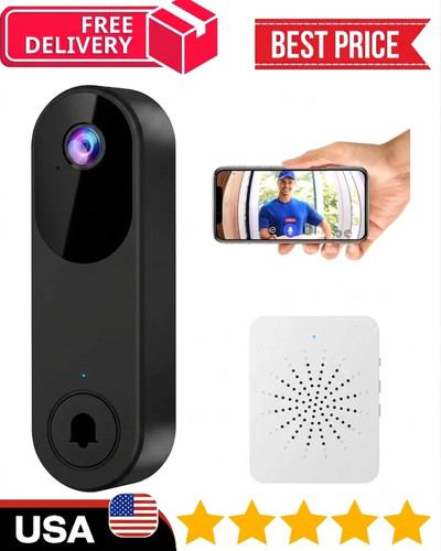 Wifi ring doorbell 1080p - doorbell,