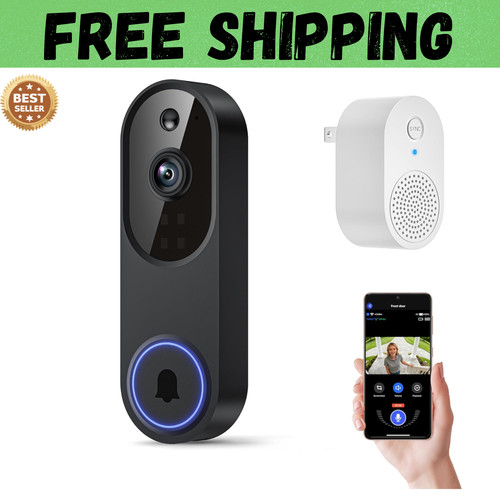 Ring video doorbell 1080p - ring, hd
