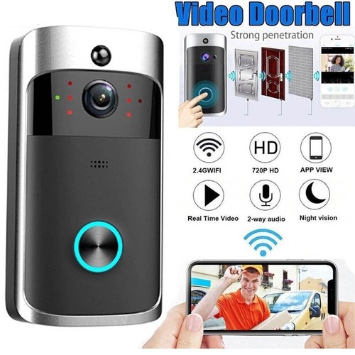 Wireless smart video doorbell - wireless,