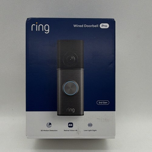 Ring wired doorbell pro video - ring,