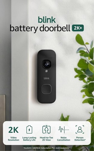 Blink wireless video doorbell - blink,