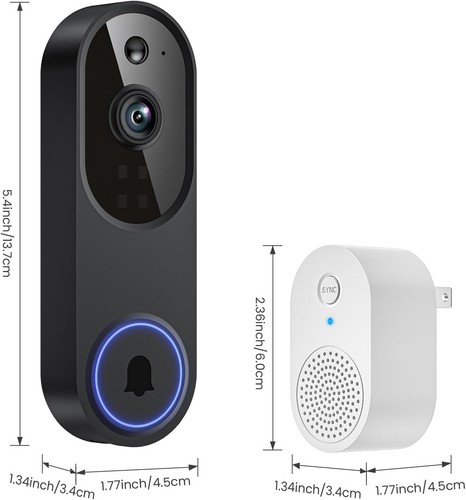 Video doorbell 1080p - video, camera