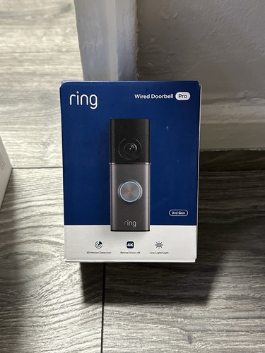 Ring wired doorbell pro - wired, (3rd