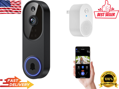 Wifi ring doorbell 1080p - doorbell, hd