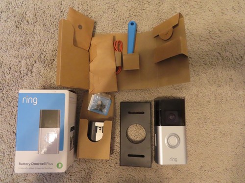 Ring battery doorbell - doorbell, plus