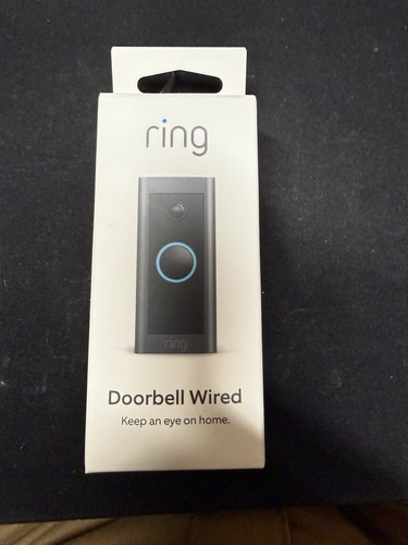 New ring doorbell wired open - new,