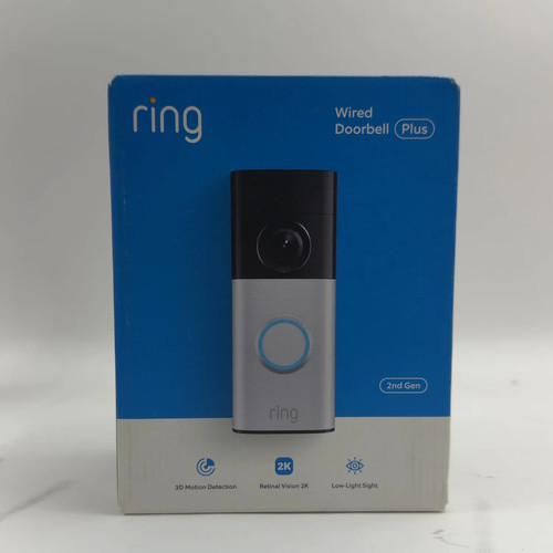 New ring wired doorbell plus - ring,