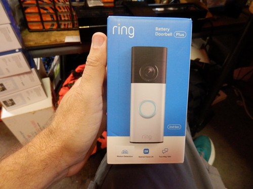Ring battery doorbell - doorbell, plus