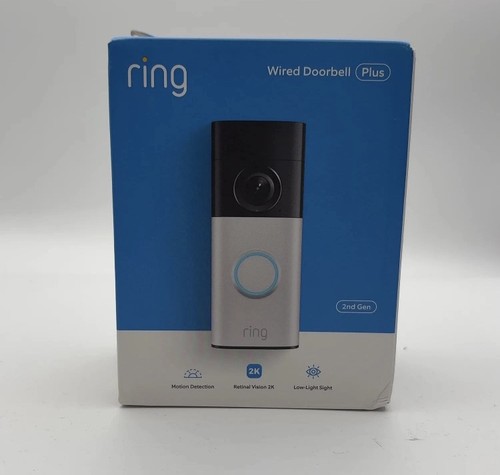 New ring wired doorbell plus - doorbell,