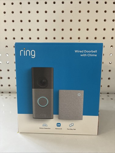 Ring wired doorbell 2k - wired,
