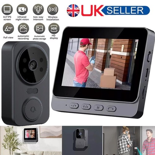 Wireless wifi video doorbell - wifi,