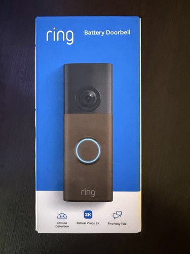 Ring battery doorbell 2nd - doorbell, 2k
