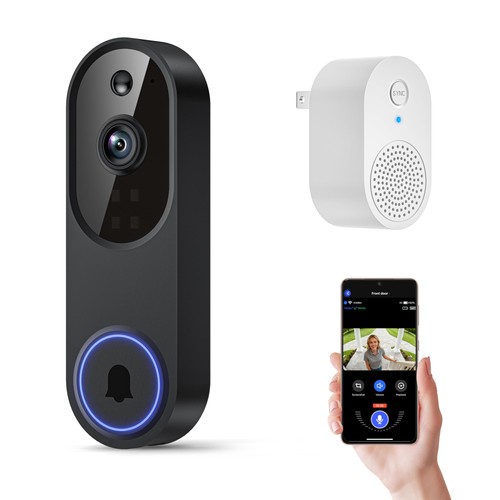 Wifi ring doorbell 1080p - doorbell,