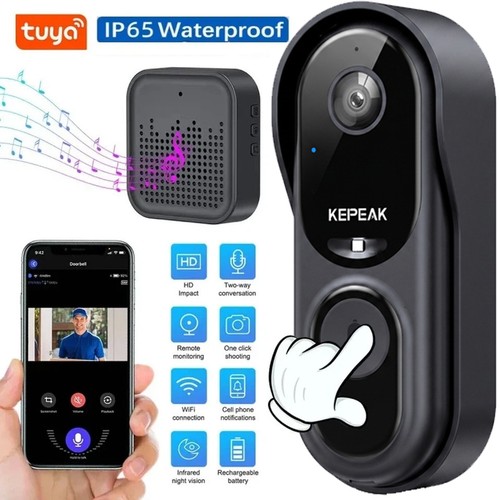 Wifi ring doorbell 1080p - 1080p, hd