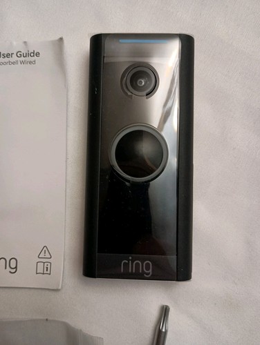 Ring wired doorbell - doorbell, camera