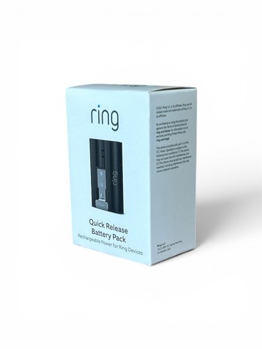 Ring rechargeable quick - ring,