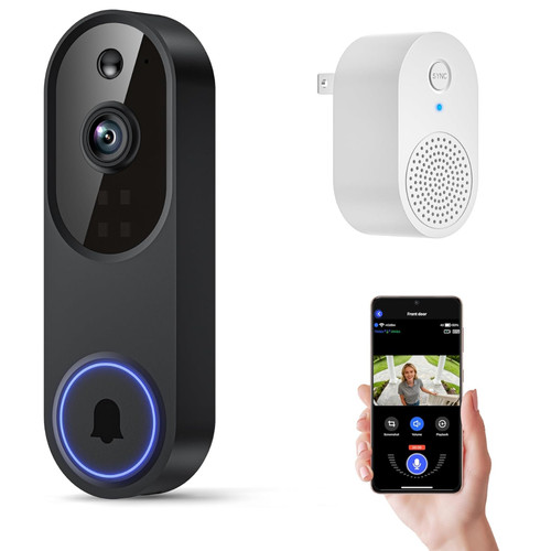 Wifi ring doorbell 1080p - ring, hd