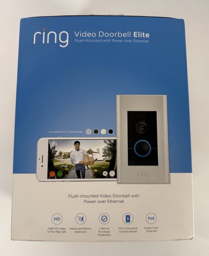 Ring video doorbell elite - ring,
