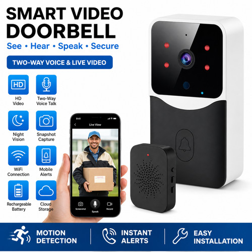 Ring video doorbell - ring, hd