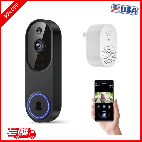 Wifi ring doorbell - wifi, 1080p
